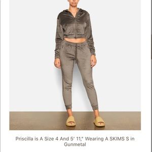 NWT Skims Velour jogger